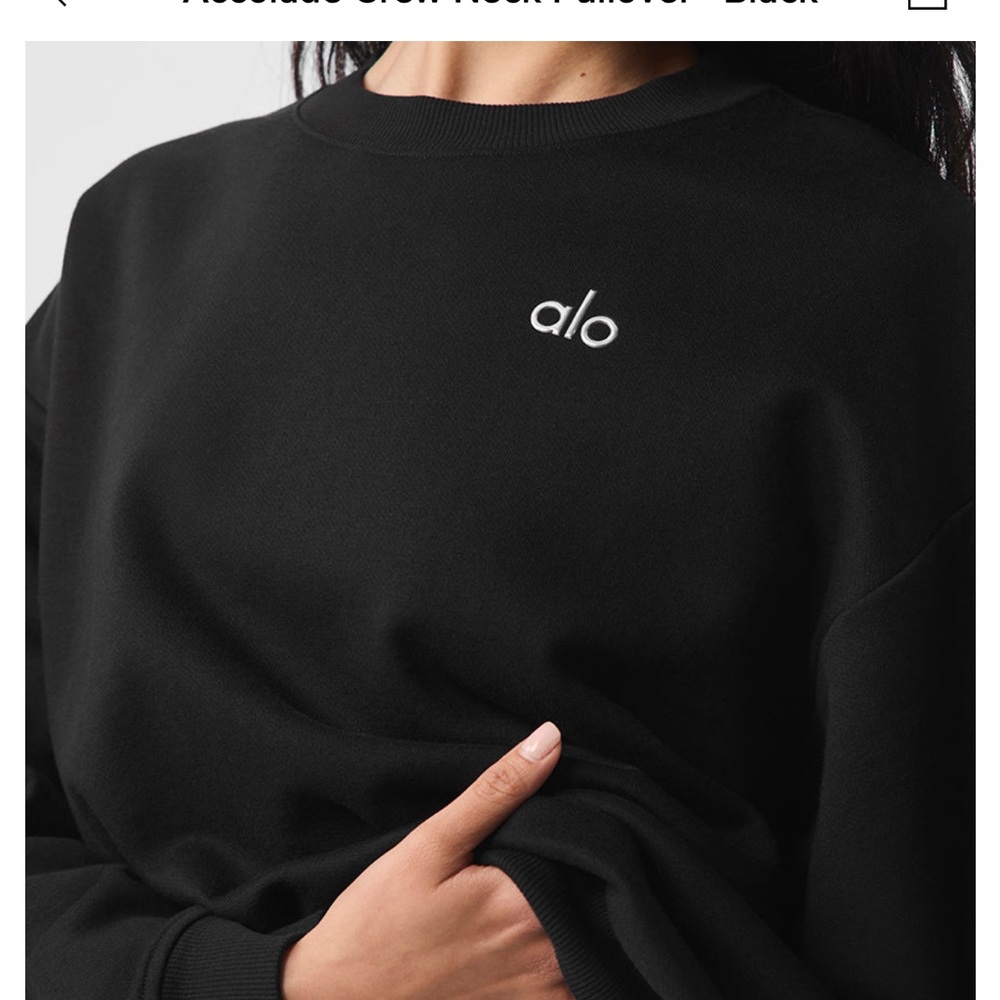 ALO Yoga Accolade Crew Neck Pullover